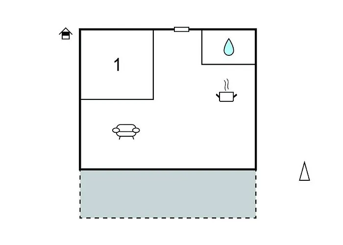 Lägenhet 1 Bedroom Amazing In Starigrad Paklenica